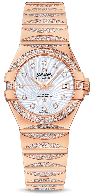 Omega Constellation Co‑axial 27 mm 123.55.27.20.55.003