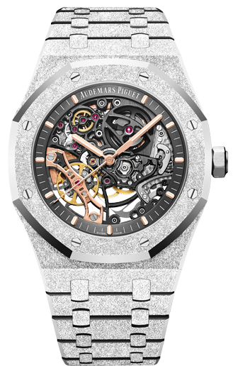 Audemars Piguet Royal Oak Frosted Gold Double Balance Wheel Openworked 41 мм 15407BC.GG.1224BC.01