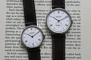 NOMOS представили Ludwig 38 and Ludwig 33 Annual Holiday Watches